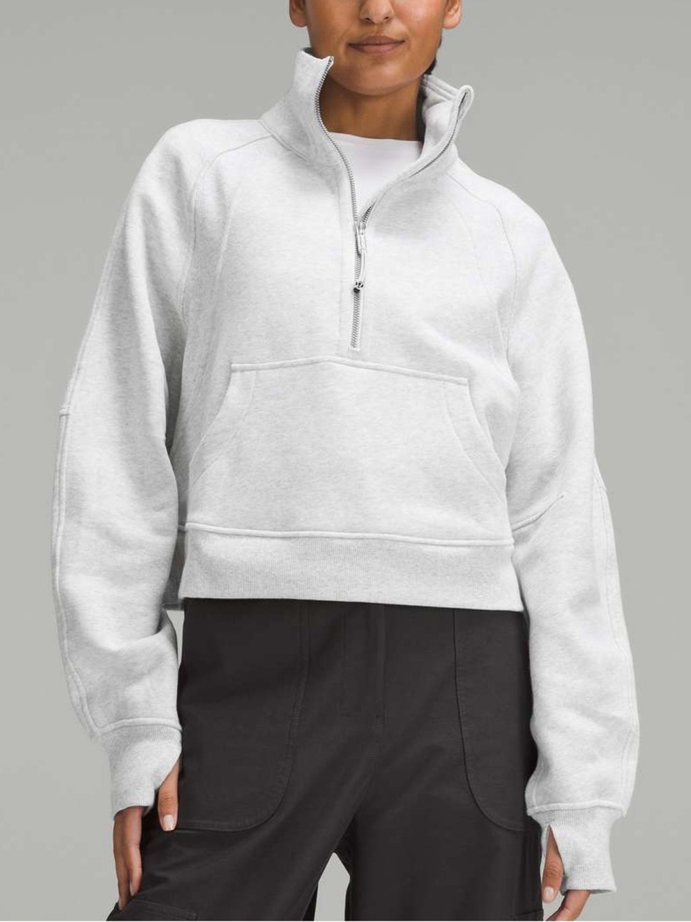 Lululemon Scuba Quarter-Zip Pullover Sweatshirt - Women